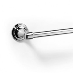 Samuel Heath Single Towel Rail W/ Brass Rail N9551