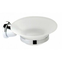 Cantori Frosted Glass Soap Dish & Holder C-04/3