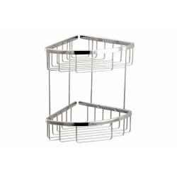 Two Tier Triangular Shower Basket 2067
