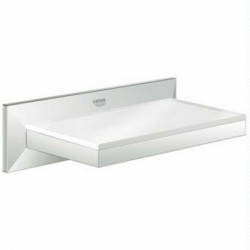 Allure Brilliant Soap Dish with Shelf 40 504 000