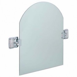 Lefroy Brooks, Belle Aire (1950) Domed Mirror with Belle Aire Tilting Brackets RT4939