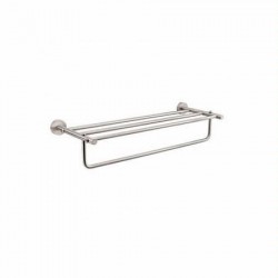 Round Towel Shelf with Towel Bar 9601