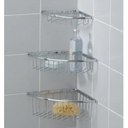 Essentials Series Small Corner Wire Soap Basket 53420