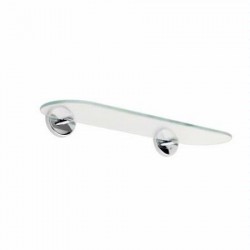 Hotelier Shelf, Tempered w/ Brackets 0334/18