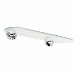 Hotelier Shelf, Tempered w/ Brackets 0334/24