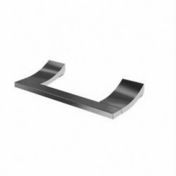 Cinu Double Post Toilet Tissue Holder with Pivoting Arm 4708N