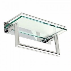 Surface Tempered Glass Gallery Shelf  2819RT-24