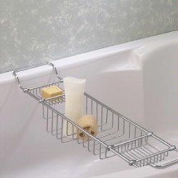 Essentials Series Adjustable Large Bath Rack 53412