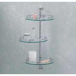 Essentials Series 3-Tier Wall Mounted Swivel Shelf 57302CR