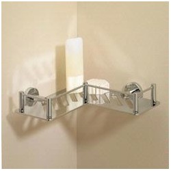 Essentials Series L-Shaped Shower Shelf 53609