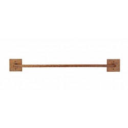 Premier Copper 24" Hand Hammered Copper Towel Bar - TR24DB