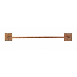 Premier Copper 30" Hand Hammered Copper Towel Bar - TR30DB
