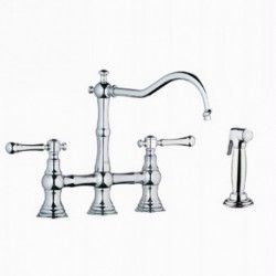 Bridgeford Bridge Faucet with Side Spray 20 158