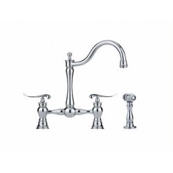 Bridge Faucet with Side Spray FF7000