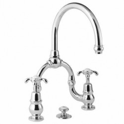 Lefroy Brooks, La Chapelle, Basin Bridge Deck Mounted with P.U.W. FH-9000