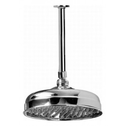 Traditional Rain Showerhead with Ceiling Arm G-8385