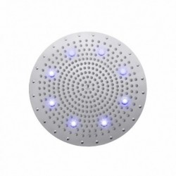 Jaclo Circolare Chromatherapy Dream Light Rain Canopy Showerhead 16R-DLCT