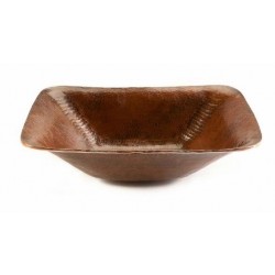 Premier Copper Hand Forged Bathroom Sink - PVREC17