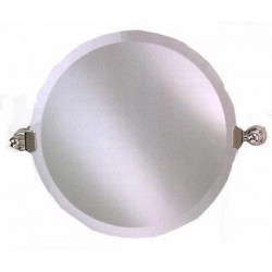 Radiance Tilt 18 Round Frameless Bevel Wall Mirror RM-418