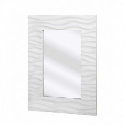 White Lacquer Mirror 2008-P
