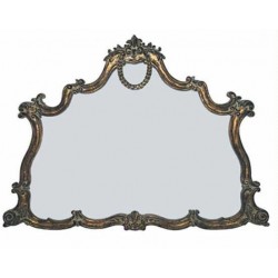 GL Antique Bronze Mirror with Black Rub 1794-P