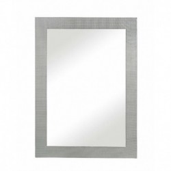 Silver Mirror with Tiled Glass Inlay 1914-P