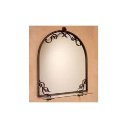 Royale Art Nouveau Mirror & Shelf 3130