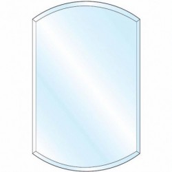 Frameless Double Arch Top Medicine Cabinet SD-24x30-DBA-BV
