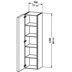Starck Tall Cabinet 16 1/2" S1 9108 L/R