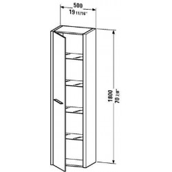 2nd Floor Tall Cabinet 19 5/8" 2F 9156 L/R
