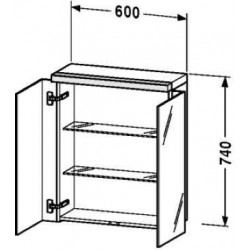 Fogo 23 5/8" Mirror Cabinet FO 9672
