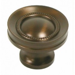 Brass Button Faced Knob M755