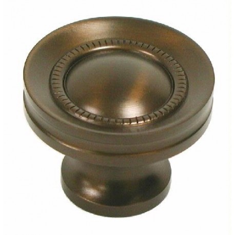 Brass Button Faced Knob M755