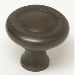 Brass Swirl Cut Knob M770
