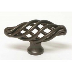 Steel,Small Oval Twist Knob M775