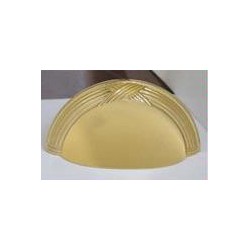 Solid Brass Cabinet Cup Pull 406
