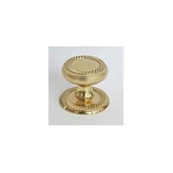 Solid Brass Cabinet Rose 656