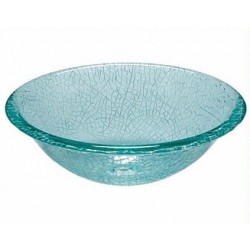 Madeli Treviso Cone Tempered Glass Artistic Vessel MGE-15090