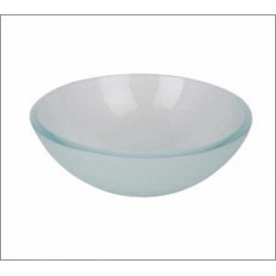 Rund Crystal Frosted Tempered Glass Basin CF139