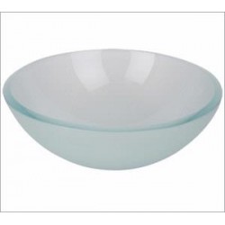 Round Crystal frosted basin CF131
