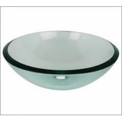 Round Clear Tempered Glass Basin GC191