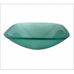 square frosted glass basin GF193