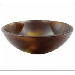 Round Multicolor Tempered Glass Basin 97021