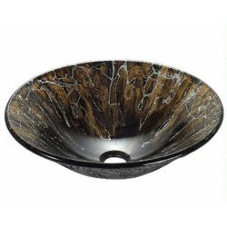 Madeli Molfetta Artistic Tempered Glass Vessel MGE-16002