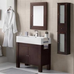 37" Ceramic White Rectangle Lavatory Sink 217737 (CB3078)