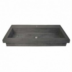 Native Trails Trough 3619 Drop-in Lavatory Sink NSL3619
