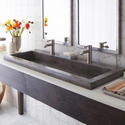 Native Trails Trough 4819 Drop-in Lavatory Sink NSL4819