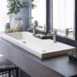 Native Trails Trough 4819 Drop-in Lavatory Sink NSL4819