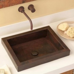 Native Trails Tatra Drop-In Lavatory Sink CPS246/CPS546