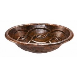 Premier Copper Bathroom Sink - 6" H - LO19RBDDB